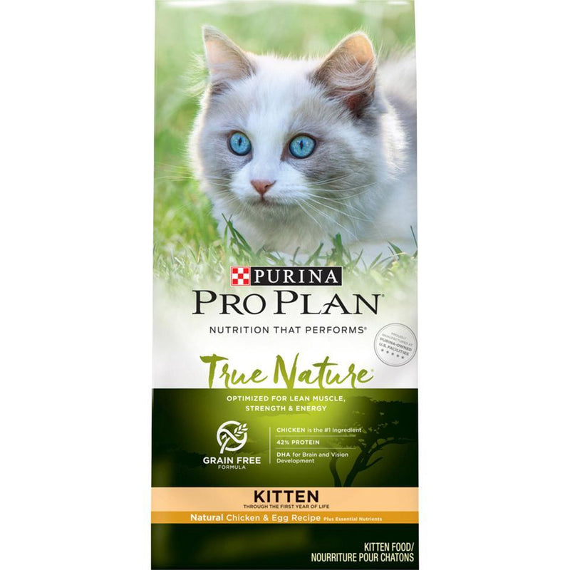 Purina Pro Plan True Nature Grain Free Chicken & Egg Formula Kitten Dry Cat Food