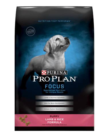 Purina Pro Plan Focus Lamb & Rice Formula Puppy Dry Dog Food