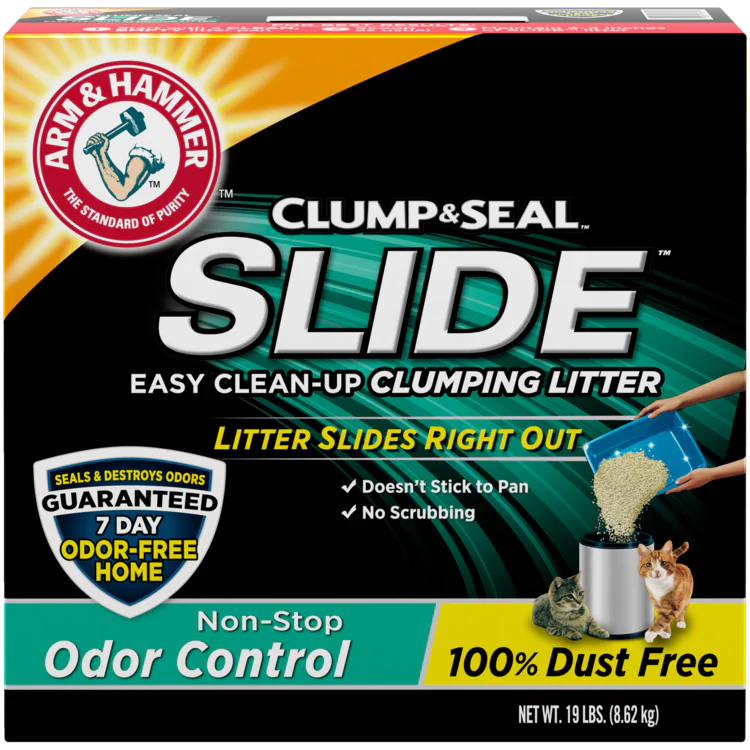 Arm & Hammer Slide Odor Control Easy Clean-Up Clumping Cat Litter