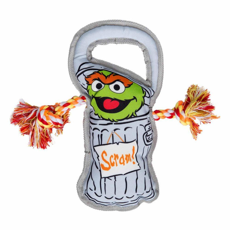 Pet Krewe Sesame Street Oscar the Grouch Dog Toy