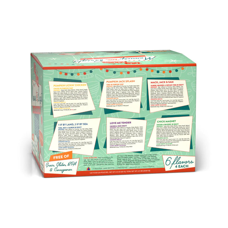 Weruva Classic Meowy & Bright Holiday Variety Pack Canned Cat Food