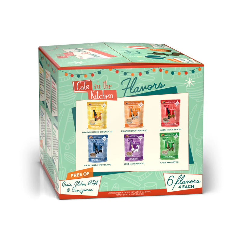 Weruva Classic Meowy & Bright Holiday Variety Pack Canned Cat Food