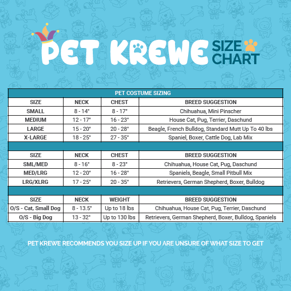 Pet Krewe Birthday Celebration Pet Costume