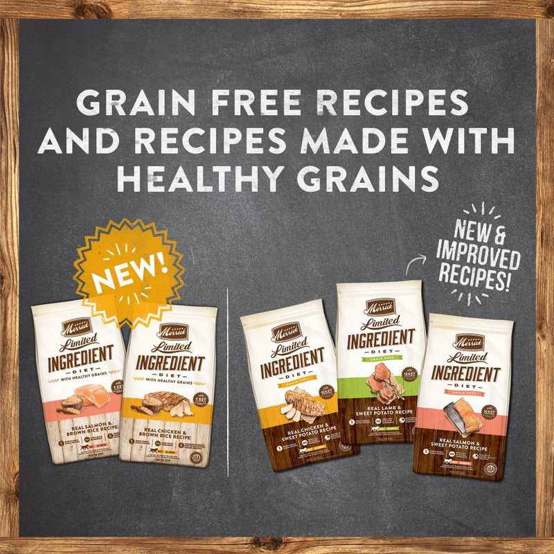 Merrick Limited Ingredient Diet Grain Free Real Salmon & Sweet Potato Recipe Dry Dog Food