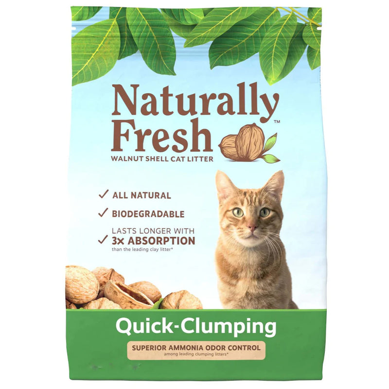 Naturally Fresh Walnut Based Quick Clumping Cat Litter