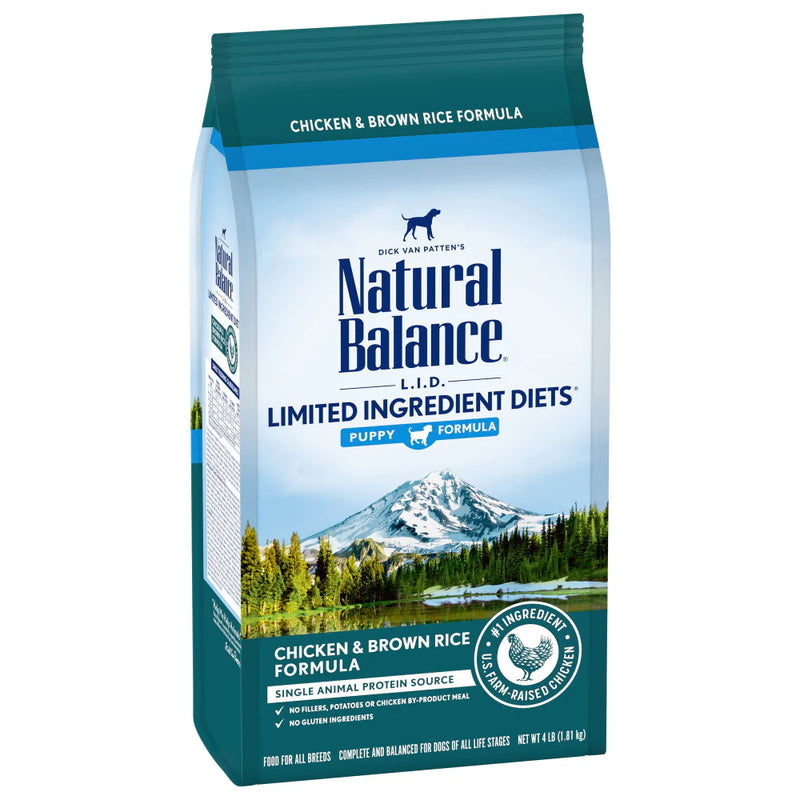 Natural Balance L.I.D. Limited Ingredient Diets Chicken & Brown Rice Puppy Formula Dry Dog Food