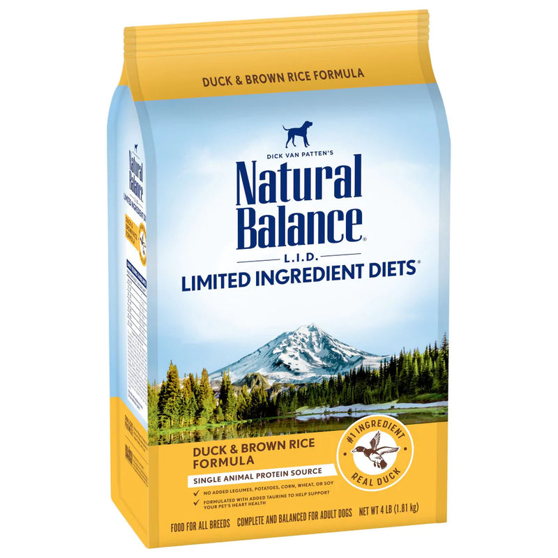 Natural Balance L.I.D. Limited Ingredient Diets Duck & Brown Rice Formula Dry Dog Food