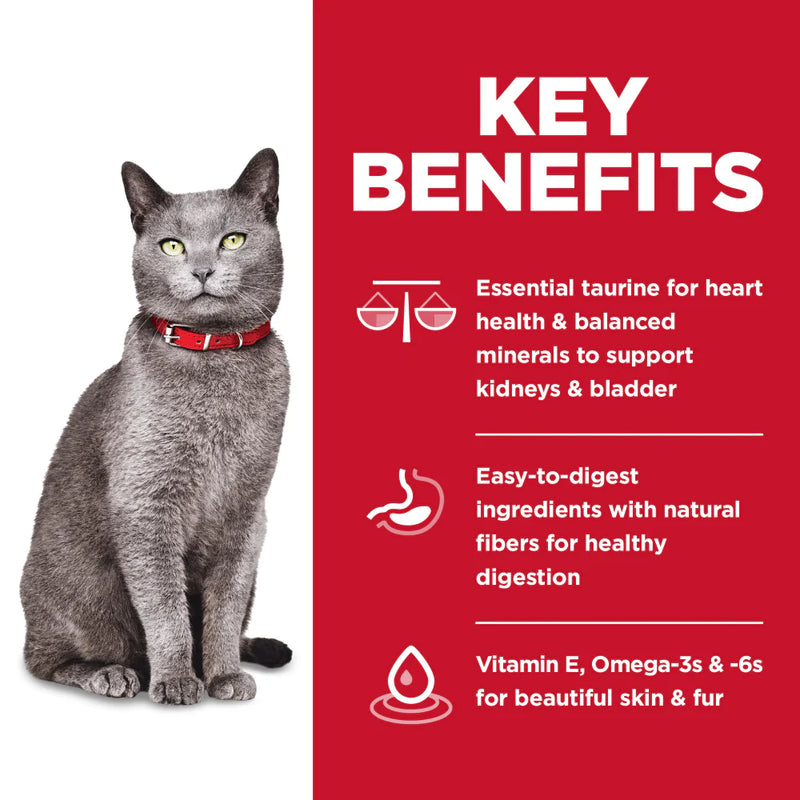 Hill's Science Diet Senior 7+ No Corn, Wheat, Soy Chicken Senior Dry Cat Food