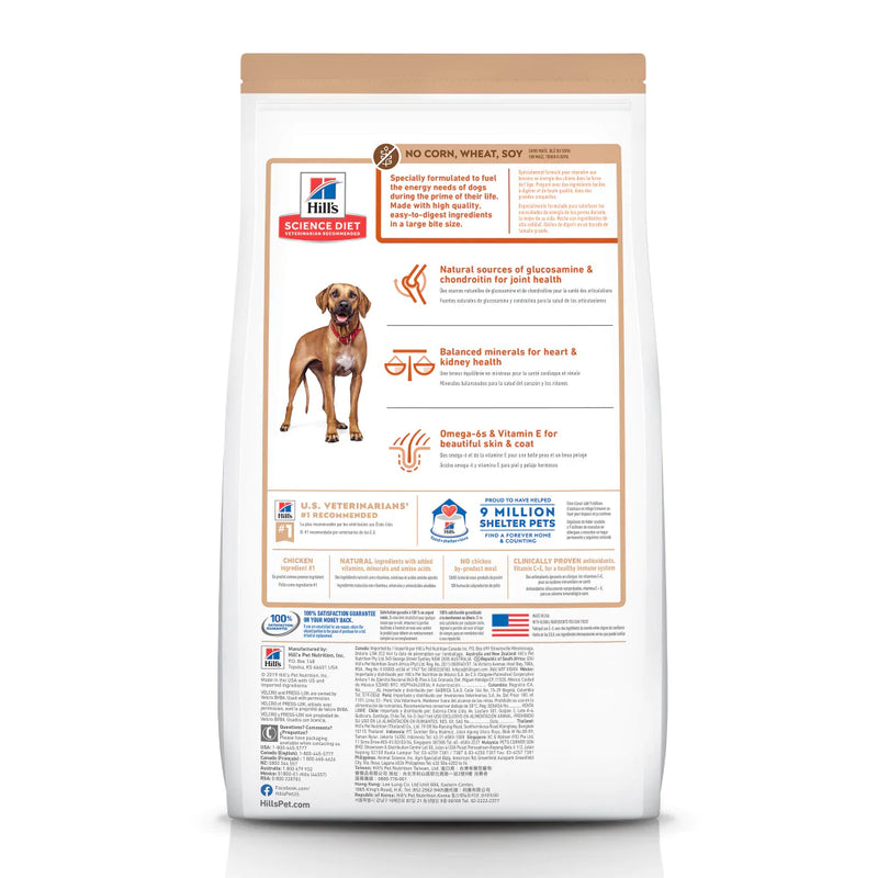 Hill's Science Diet Senior 6+ No Corn, Wheat, Soy Chicken Large Breed Adult Dry Dog Food