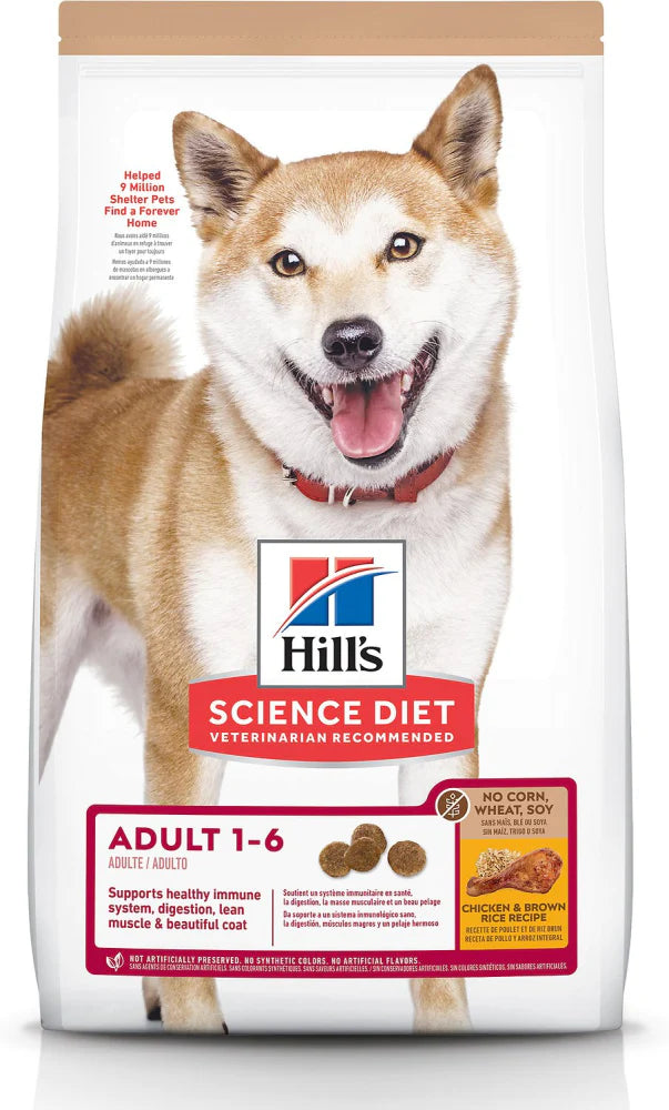 Hill's Science Diet No Corn, Wheat, Soy Chicken Adult Dry Dog Food