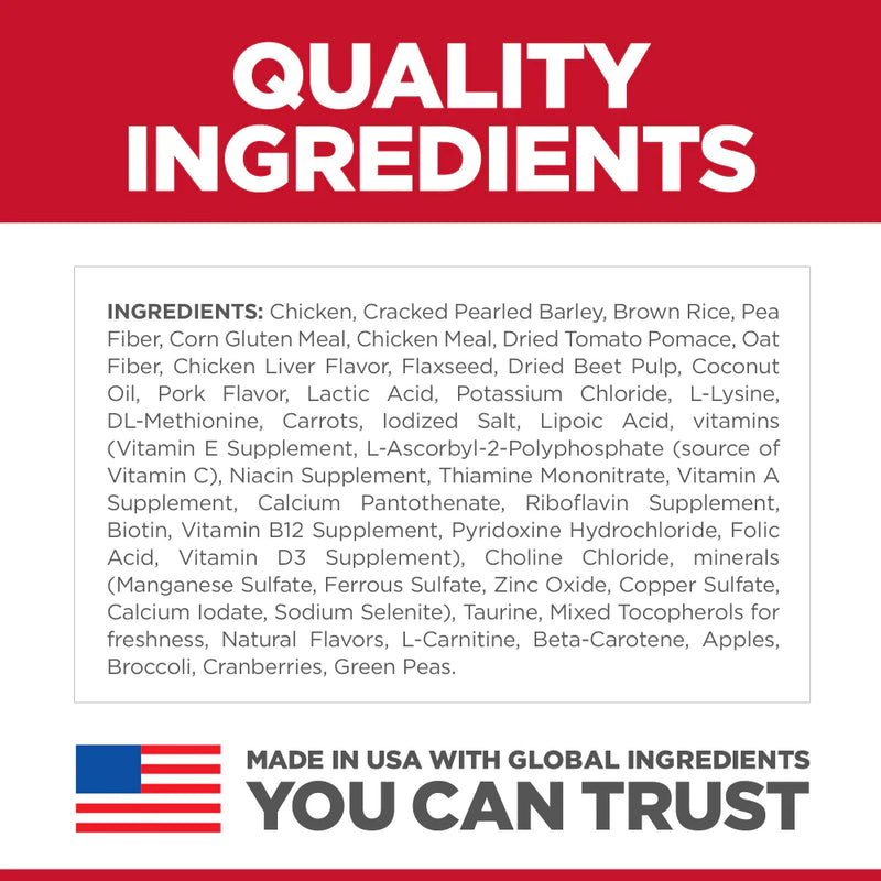 Hill's Science Diet Perfect Weight Chicken Recipe Adult Large Breed Dry Dog Food