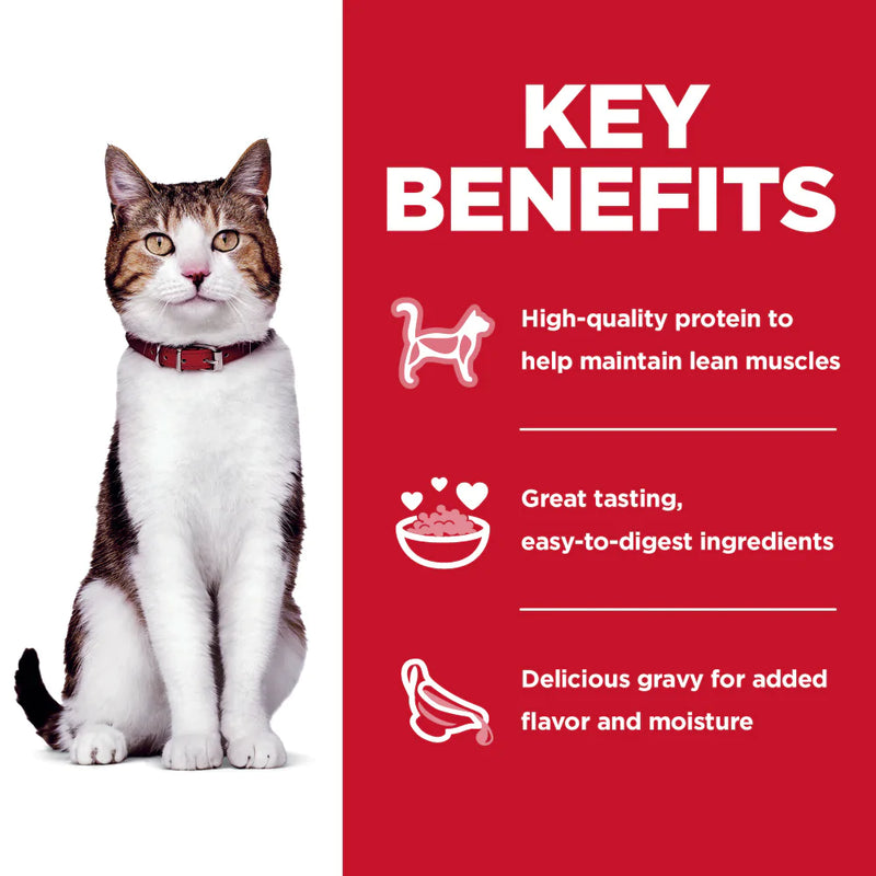 Hill's Science Diet Adult 7+ Tender Dinner Variety Pack Senior Wet Cat Food