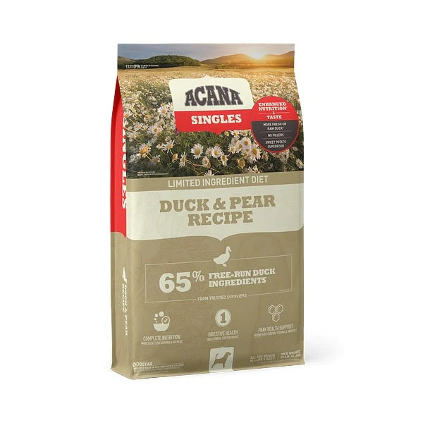 ACANA Singles Duck & Pear Recipe Grain Free Dry Dog Food