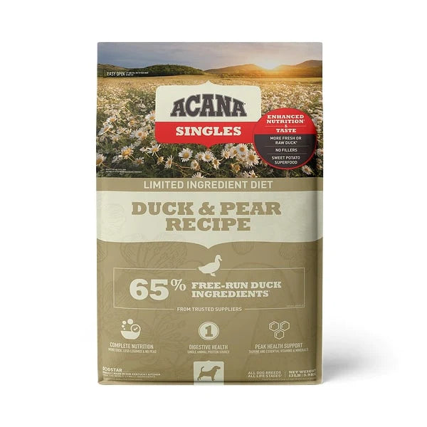ACANA Singles Duck & Pear Recipe Grain Free Dry Dog Food