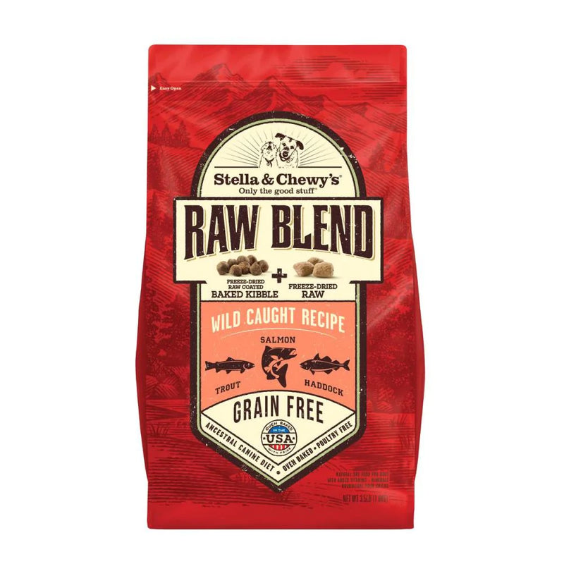 Stella & Chewy's Raw Blend Kibble Wild Caught Recipe Dry Dog Food