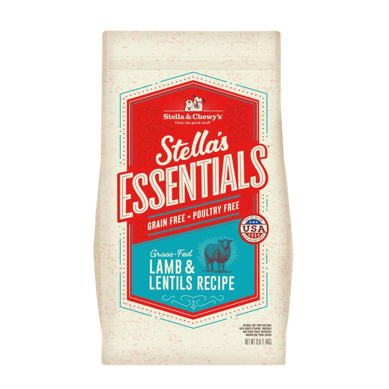 Stella & Chewy's Stella's Essentials Kibble Grass Fed Lamb & Lentils Recipe Dry Dog Food