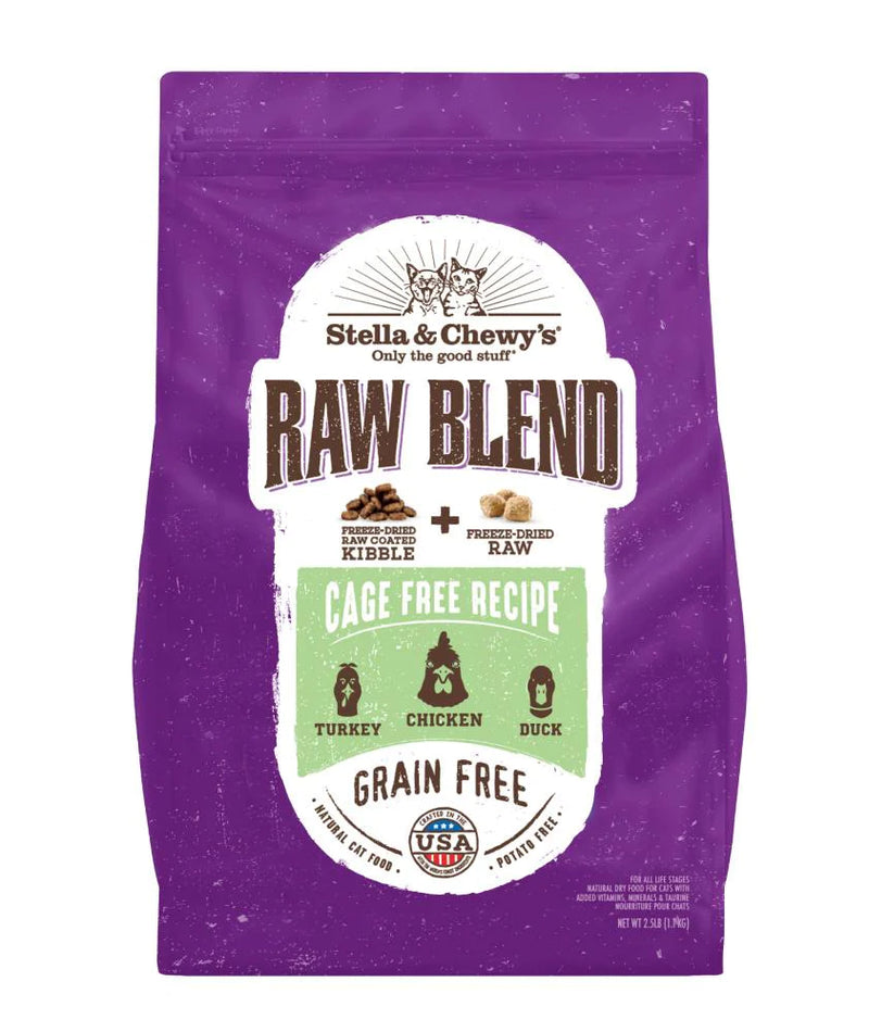 Stella & Chewy's Raw Blend Kibble Cage Free Poultry Recipe Dry Cat Food