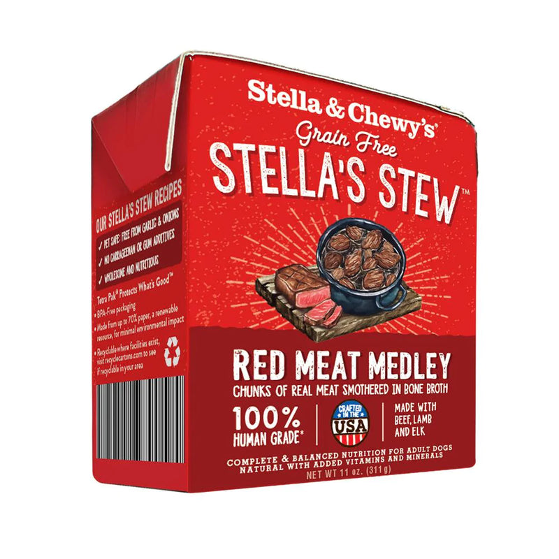 Stella & Chewy's Stella's Stew Red Meat Medley Recipe Food Topper for Dogs