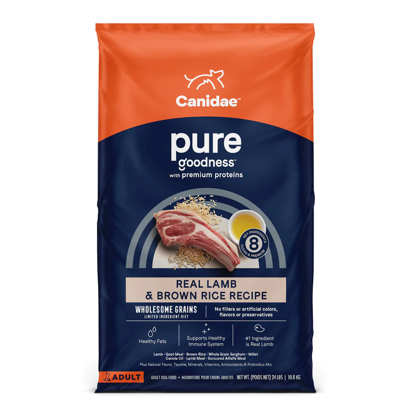 Canidae Pure with Grains Real Lamb & Brown Rice Recipe Dry Dog Food