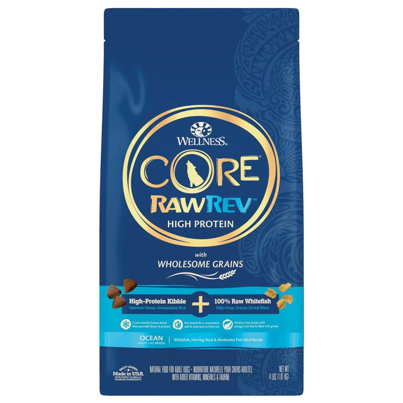 Wellness CORE RawRev Wholesome Grains Ocean Recipe Dry Dog Food