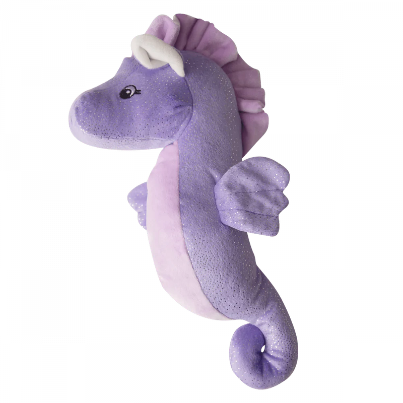 Snugarooz Shelly the Sea Horse Plush Dog Toy