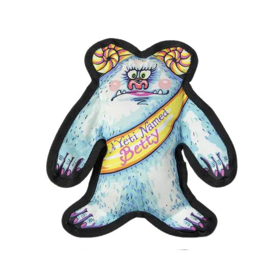 Fuzzu Wild Woodies - A Yeti Named Betty Dog Toy