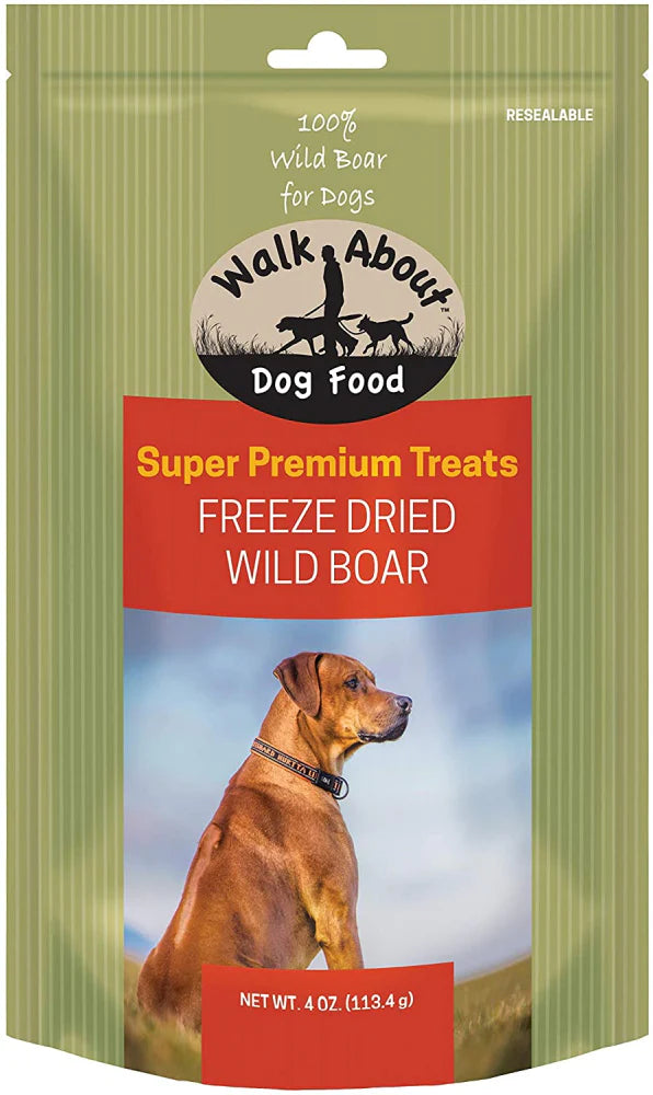 Walk About Freeze Dried Wild Boar Dog Treats