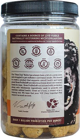 Boss Dog Proballs Chicken Meatball Freeze Dried Dog Treats
