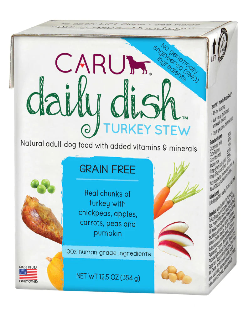 Caru Daily Dish Turkey Stew For Dogs