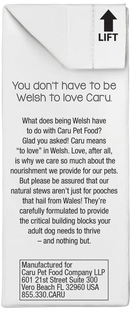 Caru Daily Dish Beef With Chicken Stew For Dogs