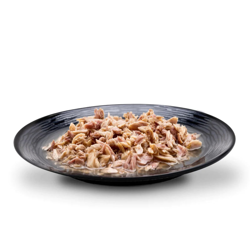 PureBites Mixers Wild Skipjack Tuna & Wild Alaskan Salmon in Water Cat Food Topper Treat
