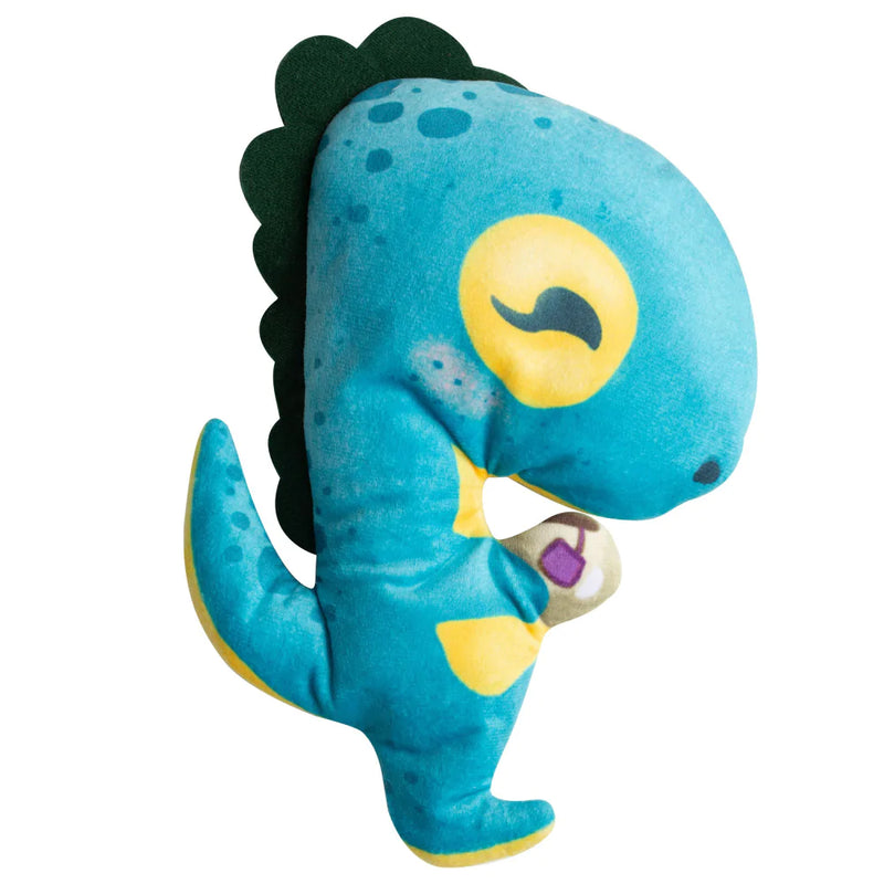 Snugarooz Tea-Rex Plush Dog Toy