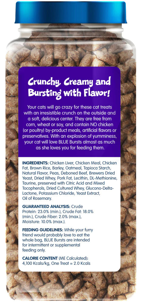 Blue Buffalo Bursts Filled Chicken Liver & Beef Cat Treats