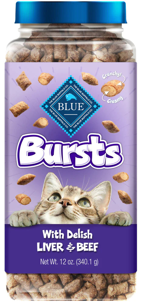 Blue Buffalo Bursts Filled Chicken Liver & Beef Cat Treats