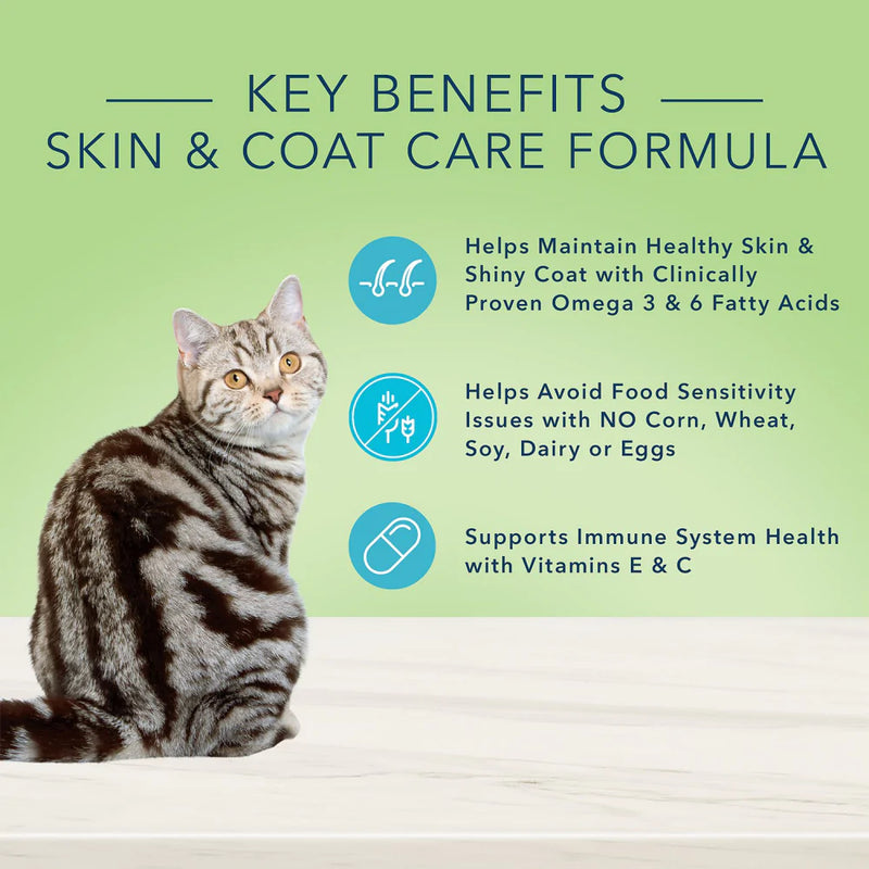 Blue Buffalo True Solutions Perfect Coat Natural Skin & Coat Care Whitefish Recipe Adult Wet Cat Food