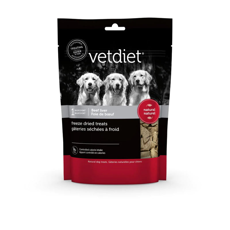 Vetdiet Freeze Dry Beef Liver Dog Treat