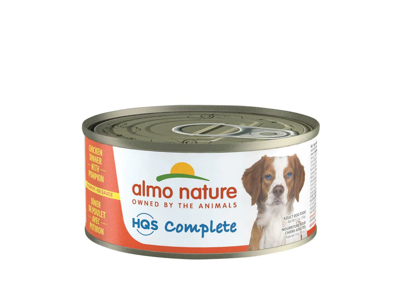 Almo Nature HQS Complete Dog Complete & Balanced Chicken Dinner with Egg & Pineapple Canned Dog Food