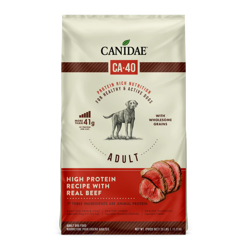 Canidae CA-40 High Protein With Real Beef Recipe Dry Dog Food