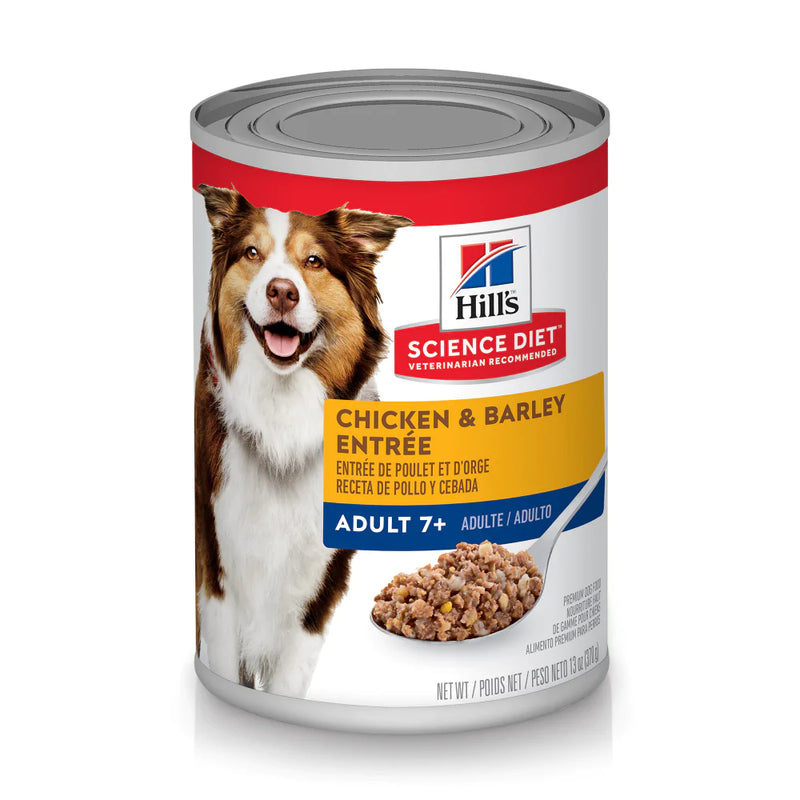 Hill's Science Diet Senior 7+ Chicken & Barley Entree Canned Dog Food