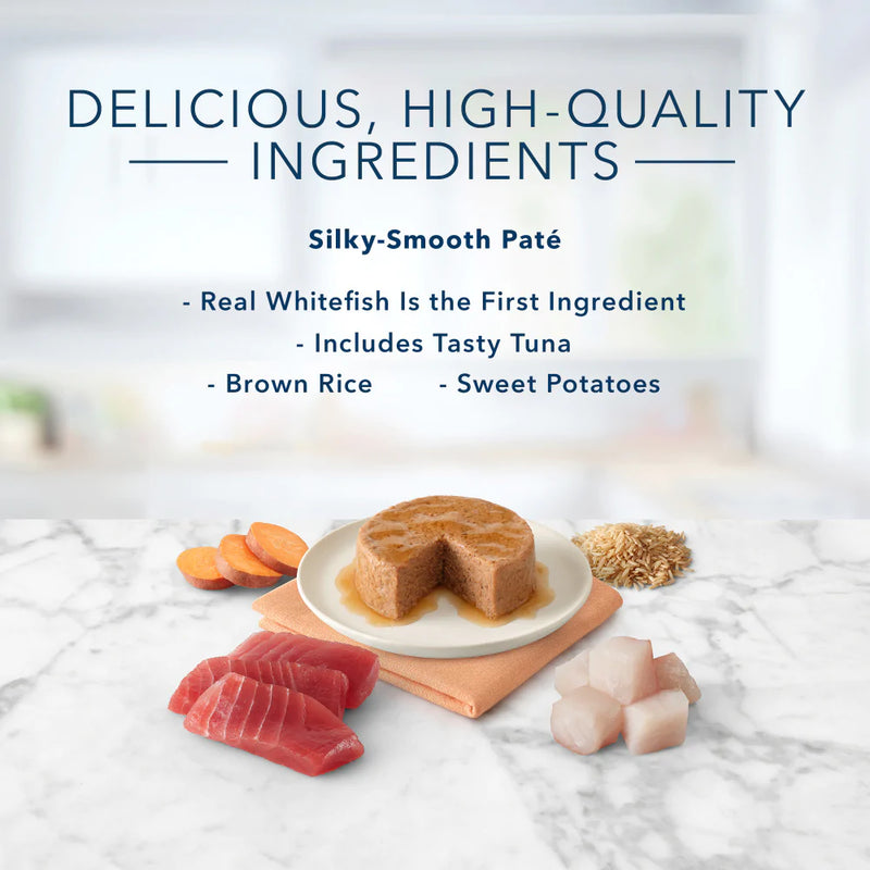 Blue Buffalo Tastefuls Natural Pate Ocean Fish & Tuna Entree Wet Cat Food