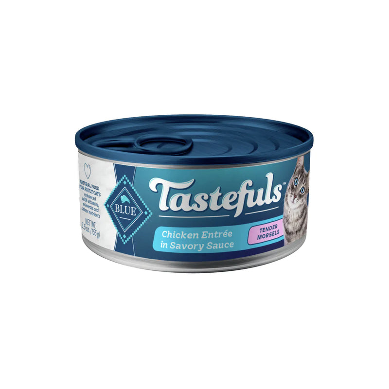 Blue Buffalo Tastefuls Natural Tender Morsels Chicken Entree Wet Cat Food