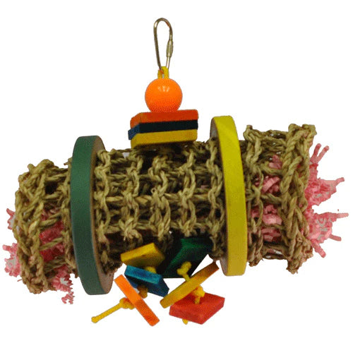 A & E Happy Beaks Vine Mat Rollup Small Bird Cage Accessory