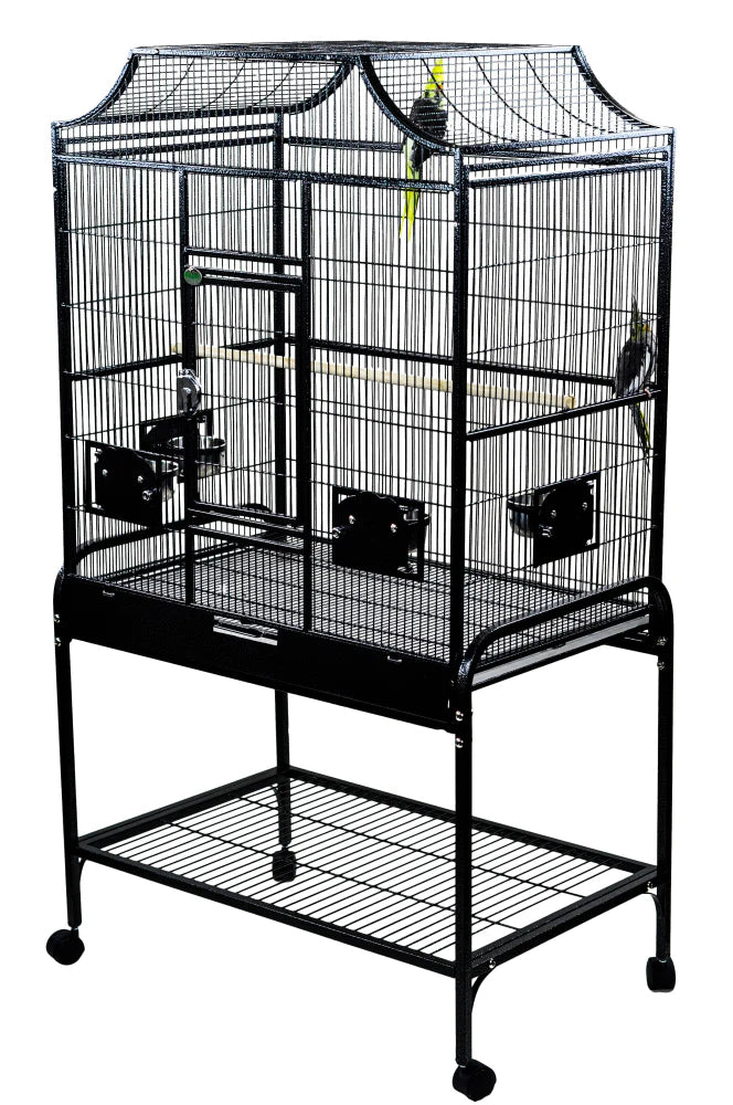 A & E Black Elegant Flight Bird Cage