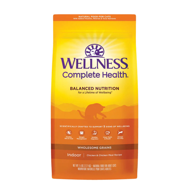 Wellness Complete Health Indoor Health Deboned Chicken & Chicken Meal Recipe Dry Cat Food