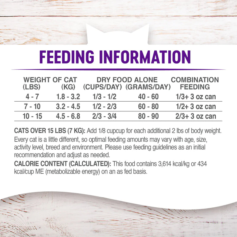 Wellness Natural Hairball Control Recipe Dry Cat Food