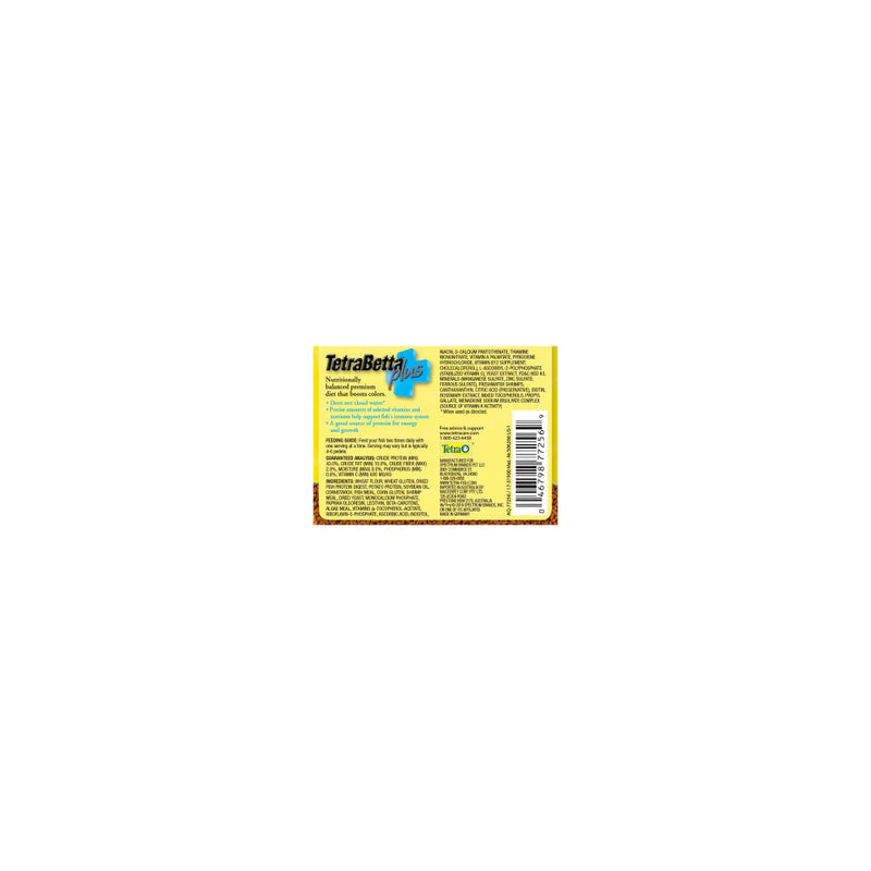 Tetra BettaMin Tropical Medley Color Enhancing Fish Food