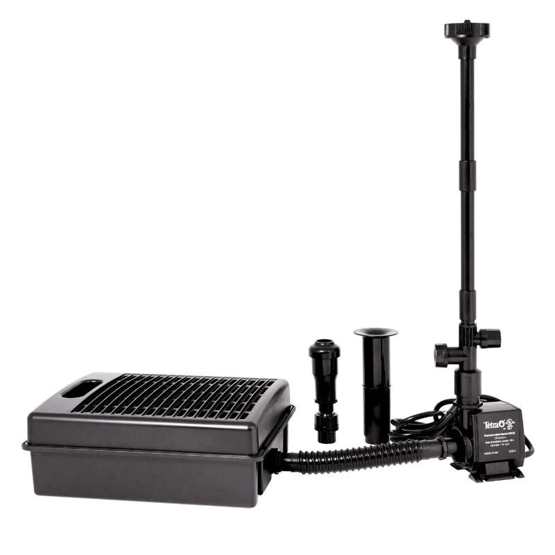 Tetra Pond Filtration Fountain Kit with Flat Box Filter