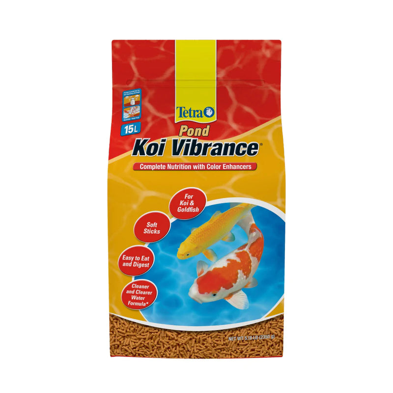 Tetra Pond Koi Vibrance Color Enhancing Sticks Koi & Goldfish Food