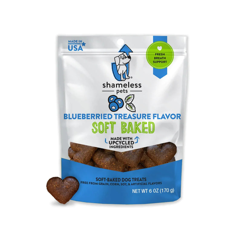 Shameless Pets Blueberried Treasure Soft-Baked Dog Treats