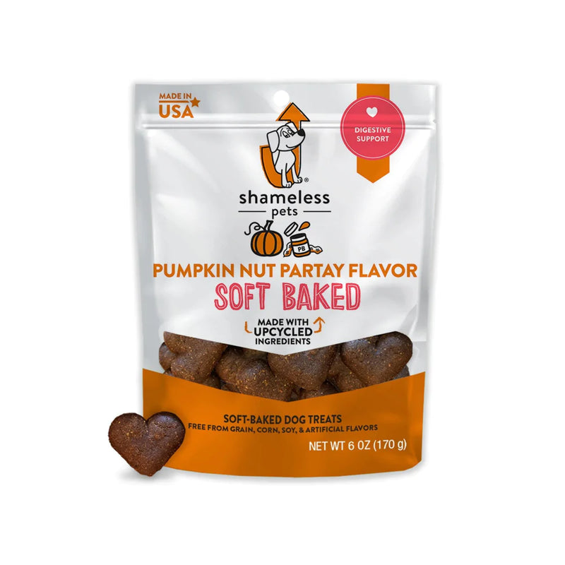 Shameless Pets Pumpkin Nut Par-Tay Soft-Baked Dog Treats